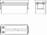 Акумуляторна батарея 140Ah/800A (513x189x223/+L/B00/B0) Strong Pro EFB+ EXIDE EE1403 (фото 3)