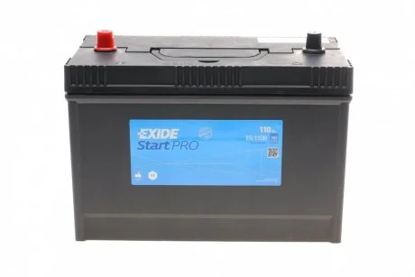 Акумуляторна батарея 110Ah/950A (330x173x240/+L/B00) StartPro EXIDE EG110B