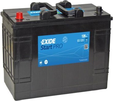 Аккумулятор 12В 125Ач 760А(EN) L+ EXIDE EG1251