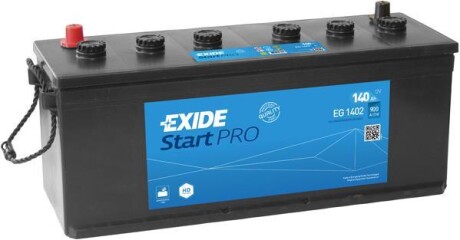 Аккумулятор StartPRO 12В 140Ач 900А(EN) R+ EXIDE EG1402