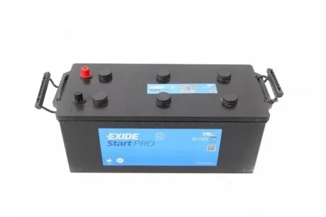 Акумуляторна батарея 190Ah/1100A (513x223x223/+L/B00) StartPro EXIDE EG1903