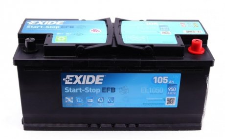 Аккумулятор EXIDE EL1050 (фото 1)