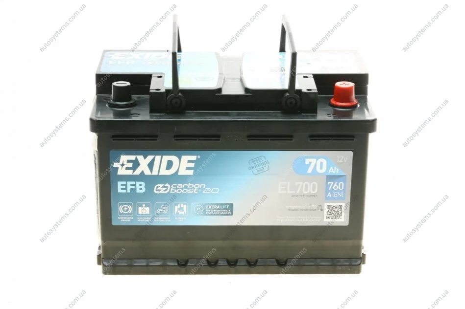 Аккумулятор EXIDE EL700 (фото 1)