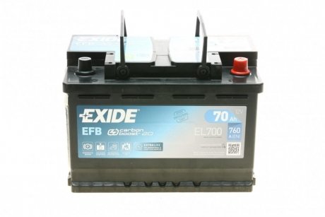 Аккумулятор EXIDE EL700 (фото 1)