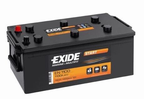 Аккумулятор 12В 180Ач 1000A(EN) L+ EXIDE EN1100