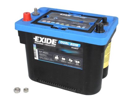 Аккумулятор Dual AGM 12В 50Ач 750А(EN) L+ EXIDE EP450