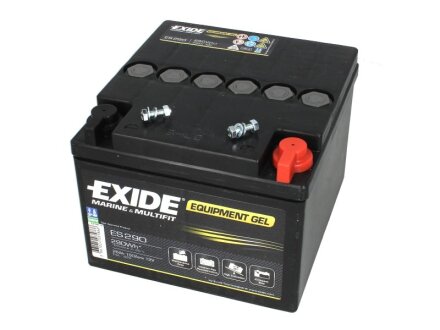 Аккумулятор Equipment GEL 12В 25Ач 150А(EN) R+ EXIDE ES290