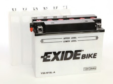 Аккумулятор 12В 20Ач 260А(EN) R+ EXIDE Y50-N18L-A