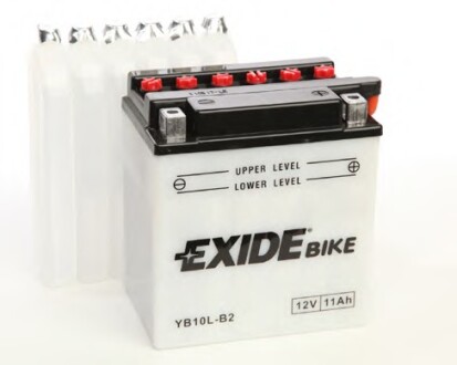 Аккумулятор 12В 11Ач 130А(EN) R+ EXIDE YB10L-B2