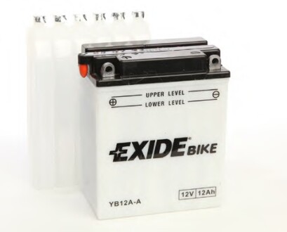 Аккумулятор 12В 12Ач 165А(EN) L+ EXIDE YB12A-A