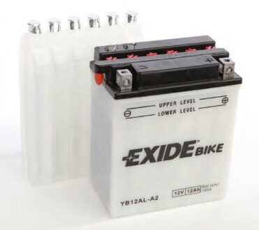 Аккумулятор 12В 12Ач 165А(EN) R+ EXIDE YB12AL-A2