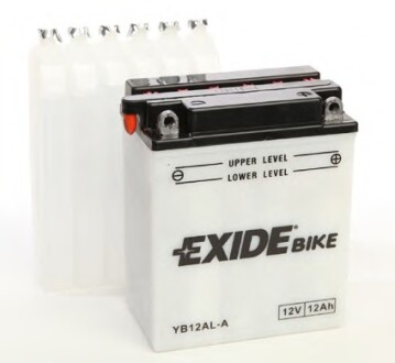 Аккумулятор 12В 12Ач 165А(EN) R+ EXIDE YB12AL-A