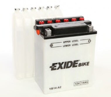 Аккумулятор 12В 14Ач 145А(EN) L+ EXIDE YB14-A2