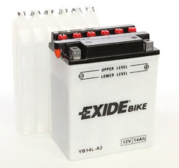 Аккумулятор 12В 14Ач 145А(EN) R+ EXIDE YB14L-A2