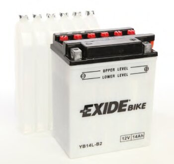 Аккумулятор 12В 14Ач 145А(EN) R+ EXIDE YB14L-B2