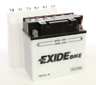 Аккумулятор 12В 19Ач 190А(EN) R+ EXIDE YB16CL-B