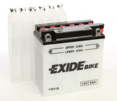 Аккумулятор 12В 9Ач 100А(EN) L+ EXIDE YB9-B