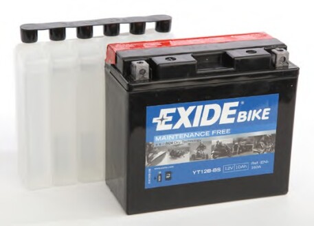 Аккумулятор 12В 10Ач 160А(EN) L+ EXIDE YT12B-BS