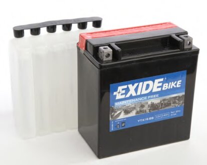 Аккумулятор 12В 14Ач 215А(EN) L+ EXIDE YTX16-BS