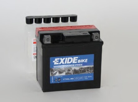 Аккумулятор 12В 4Ач 70А(EN) R+ EXIDE YTX5L-BS