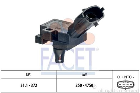 Датчик абсолютного давления FACET 103248