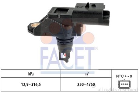 Датчик абсолютного давления FACET 10.3261