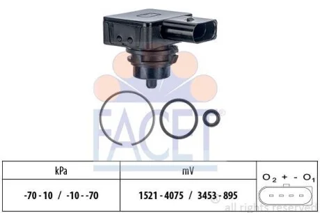 Датчик абсолютного давления FACET 103275