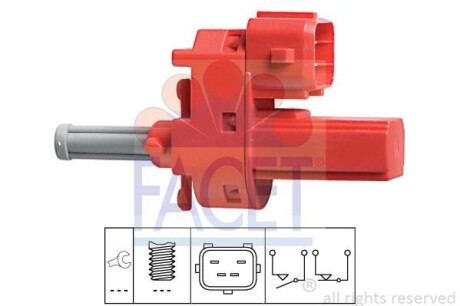 Выключатель стоп-сигнала FACET 7.1140