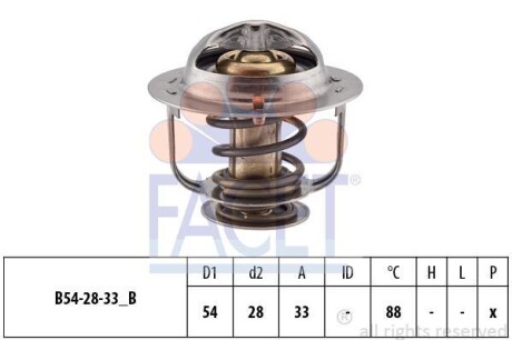 Термостат FACET 7.8216S (фото 1)