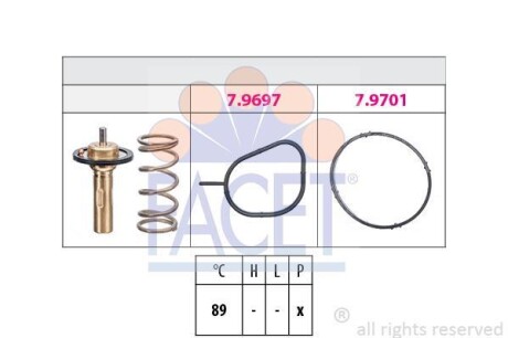 Термостат FACET 78826