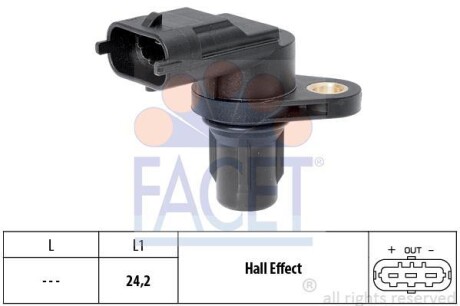 Датчик положения распределительного вала FACET 9.0556