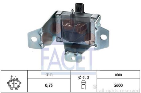 Катушка зажигания FACET 9.6274