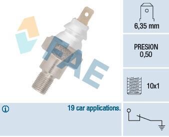 Датчик давления масла FAE 11710