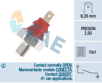 Датчик давления масла FAE 12950