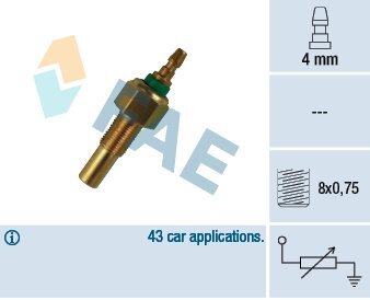 Датчик температуры охлаждающей жидкости FAE 32170