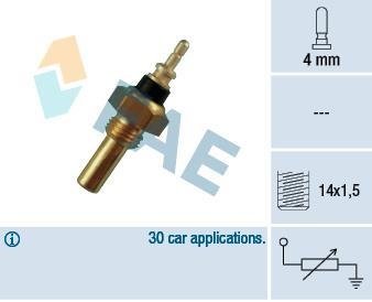 Датчик температури охолоджуючої рідини MB OM602 2.2/2.5D 85-99 FAE 32330