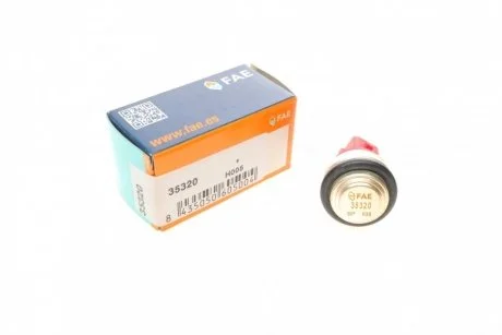 Датчик температури охолоджуючої рідини VW Passat/Golf III/IV/Caddy II 1.4-2.0 88-01 (55С/65С) FAE 35320