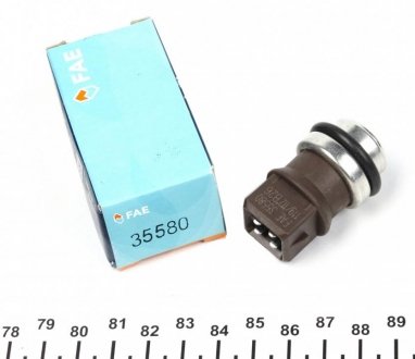 Датчик температури охолоджуючої рідини VW T4/Caddy II 1.8-2.0 90- (4 конт.) 112-119°С FAE 35580