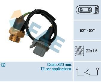 Датчик включения вентилятора FAE 37510