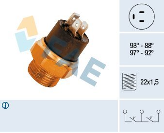 Датчик включения вентилятора FAE 37850