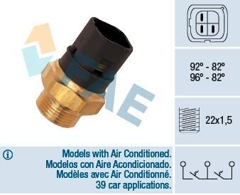 Датчик включения вентилятора FAE 37980