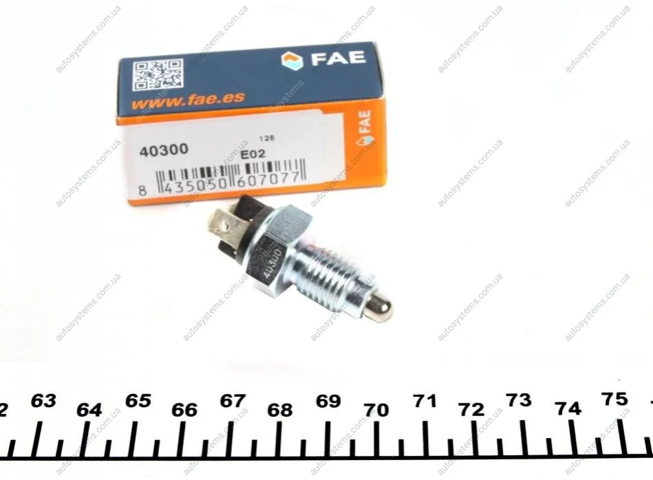 Датчик увімкнення заднього ходу VW Caddy 1.5-1.8 82-92 FAE 40300 (фото 1)