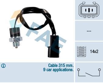 Датчик включения заднего хода FAE 40897