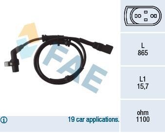 Датчик АБС FAE 78040