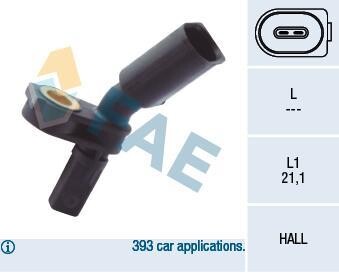 Датчик АБС FAE 78103
