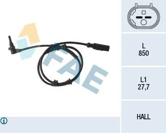 Датчик АБС FAE 78112