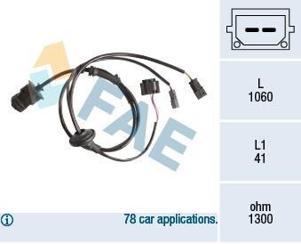 Датчик АБС FAE 78209