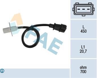 Датчик положения коленчатого вала FAE 79003