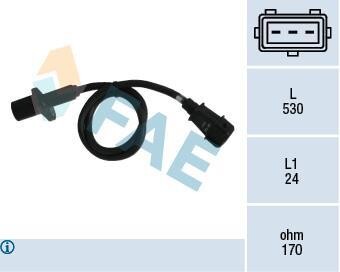 Датчик положения коленчатого вала FAE 79004