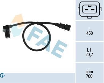 Датчик положения коленчатого вала FAE 79012